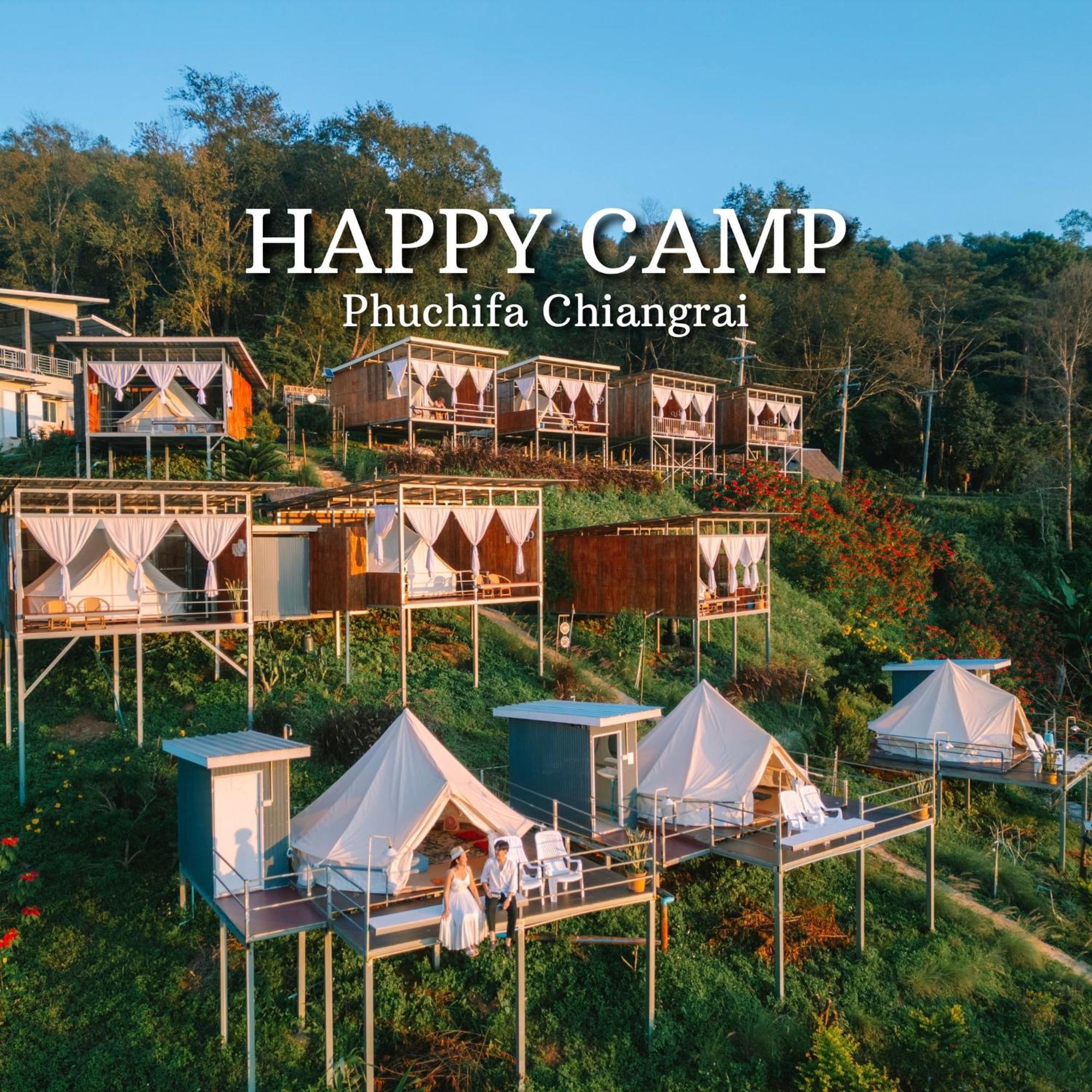 Готель Happy Camp Phuchifa แฮปปี้แคมป์ ภูชี้ฟ้า Ban Huai Han Екстер'єр фото